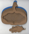 Acrylic Shadowbox Frame - Pumpkin Large