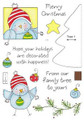 Clear Stamp Set - Ornament Birdy
