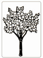 Floral Tree Embossing Folder