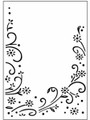Daisy Flourish Embossing Folder