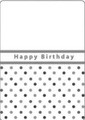 Happy Birthday Embossing Folder