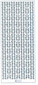 Outline Swirl Border - Silver