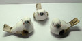 Mushroom Bird - White