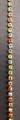 Rhinestone Chain - ss8.5 Light Multi - Gold Plated