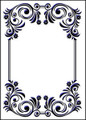 Flower Frame Embossing Folder