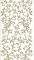 Outline Leaf Flourish - Gold