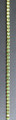 Rhinestone Chain - ss8.5 Peridot  - Gold Plated