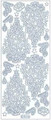 Outline Christmas Trees - Silver
