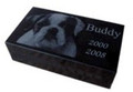 001 - Pet Headstone, size 4" x 7", 2" thick