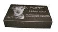 003 - Pet Headstone, size 8" x 12", 2" thick