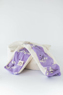 Organic Nesting Pillow Slipcover / Periwinkle