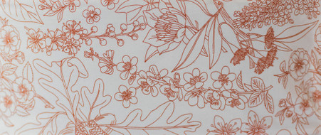 An ode to the state we call home, Georgia is filled with peach blossoms and honeybees, acorns and elderberries. And Blessed Nest is settled in the heart of downtown Perry, where we look forward to celebrating our favorite trees at the Dogwood Festival every Spring!