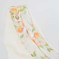 Organic Nesting Pillow Slipcover / Peaches & Cream