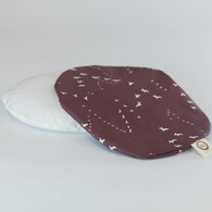 Organic Nest Egg Slipcover / Starlings