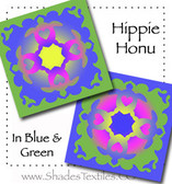 Hippie Honu Double Hula Kit - Ocean blue & green
