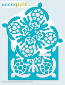 AccuQuilt Die Board 2 pc. Set Watch Over Me Sea Turtle