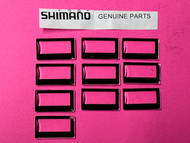 10 PACK SHIMANO REPLACEMENT COUNTER LENSES FOR TEKOTA 300LC, 500LC, 600LC 700LC, & 800LC FITS TGT0543 & TGT1467 LEFT SIDE PLATES