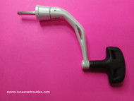 OKUMA 25005401, 25005424, 25005426, 25006227, 25006228, & 25006229 HANDLE ASSEMBLY FOR AVENGER AV-40b WH, 55b WH, STRATUS V 35, 45, & 55 SERIES SPINNING REELS