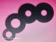 CARBON FIBER DRAG WASHER SET FOR OKUMA ROX 20DX & 30DX BY DRAGMASTERS