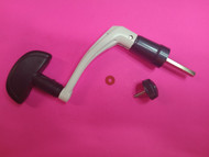 OKUMA 25009497 HANDLE & HANDLE SCREW CAP ASSEMBLY FOR TUNDRA TU-65, 80, & TUF-65 SPINNING REELS