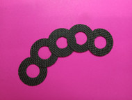 CARBON FIBER DRAG WASHER SET FOR PENN 220GTO, 230GTO, 320GTi, 320GT2, 320GT2LC, 321GTi, 321GT2, 330GTi, & 330GT2 LEVEL WIND REELS BY DRAGMASTERS
