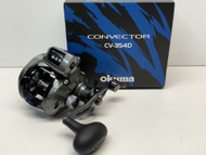 OKUMA CV-354D LOW PROFILE CONVECTOR LINE COUNTER REEL WITH FREE DRAG UPGRADE