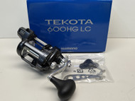 SHIMANO TEKOTA 600HGLC LINE COUNTER REEL WITH CLICKER UPGRADE & FREE DRAG UPGRADE
