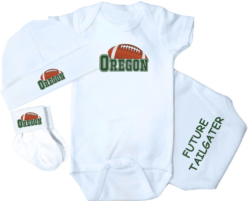 Oregon Football Baby 3 Piece Set