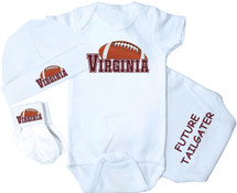 Virginia Football Baby 3 Piece Set