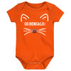 Cincinnati Football Go Bengals! FANimals Baby Bodysuit