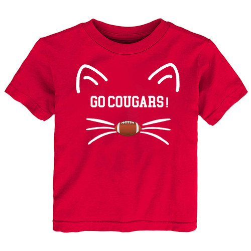 Houston Football FANimals Baby/Toddler T-Shirt -RED