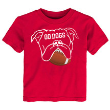 Georgia Football FANimals Baby/Toddler T-Shirt -RED
