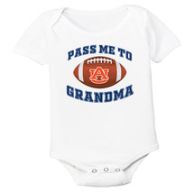 Auburn Tigers Pass Me to GrandMa Baby Bodysuit