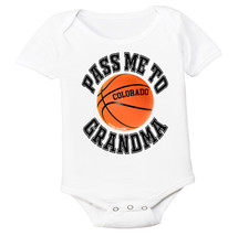 Colorado Basketball Pass Me to GrandMa Baby Bodysuit