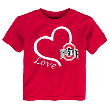 Ohio State Buckeyes Heart Love Infant/Toddler T-Shirt