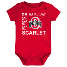 Ohio State Buckeyes On Gameday Baby Bodysuit