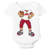Heads Up! Football Player Baby Bodysuit for Arkansas Football Fans
