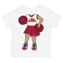 Heads Up! Cheerleader Baby/Toddler T-Shirt for Arkansas Football Fans