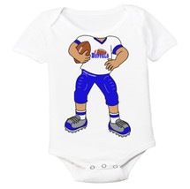 Heads Up! Football Player Baby Bodysuit for Buffalo Football Fans