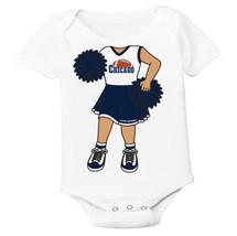 Heads Up! Cheerleader Baby Bodysuit for Chicago Football Fans