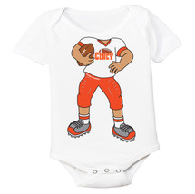 Heads Up! Football Player Baby Bodysuit for Cincinnati Football Fans