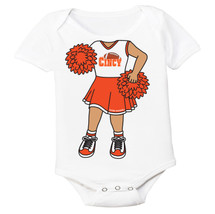 Heads Up! Cheerleader Baby Bodysuit for Cincinnati Football Fans