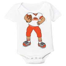 Heads Up! Football Player Baby Bodysuit for Cleveland Football Fans