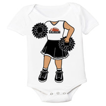 Heads Up! Cheerleader Baby Bodysuit for Colorado Football Fans