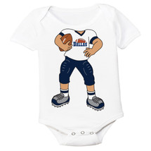 Heads Up! Football Player Baby Bodysuit for Dallas Football Fans
