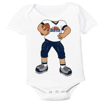 Heads Up! Football Player Baby Bodysuit for Denver Football Fans