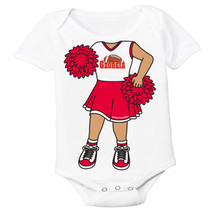 Heads Up! Cheerleader Baby Bodysuit for Georgia Football Fans