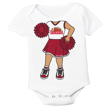 Heads Up! Cheerleader Baby Bodysuit for Indiana Football Fans