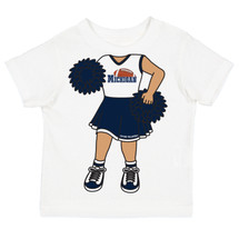 Heads Up! Cheerleader Baby/Toddler T-Shirt for Michigan Football Fans