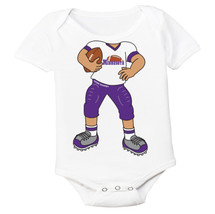 Heads Up! Football Player Baby Bodysuit for Minnesota Football Fans